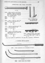 Fig. 2069. Tube à sonde en verre à trioxyméthylène, complet avec bouchon caoutchouc, grille en métal [...]