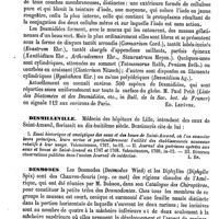 0419 - Page 415 - Desmidiées [Ed. Lefèvre] / Desmilleville [L. Hahn] (bibliographie) / Desmodes [E. Oustalet]