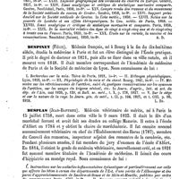 0431 - Page 427 - Despine ou D'Espine (Les) [A. Dureau] (bibliographie) / Despiney (Félix) [L. Hahn] / Desplas (Jean-Baptiste) [L. Hahn]