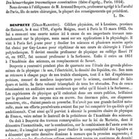 0434 - Page 430 - Després (Charles-Denis) [L. Hahn] / Despretz (César-Mansuète) [L. Hahn] (bibliographie)