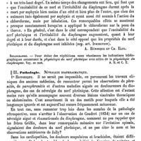 0060 - Page 56 - Diaphragmatique (Nerf). Physiologie [Albert Hénocque, Charles Éloy] (bibliographie) / Pathologie / Névralgie Diaphragmatique [Albert Hénocque, Charles Éloy]