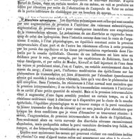 0145 - Page 141 - Diarrhée. Classifications. Diarrhée catarrhale. Entérite catarrhale [Du Cazal] / Diarrhée mécanique [Du Cazal]