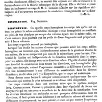 0786 - Page 782 - Dissociation [C.-M. Gariel] / Dissolution. Voy. Solution / Dissymètrie [C.-M. Gariel]