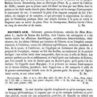 0112 - Page 108 - Docimasie [Amédée Dechambre] / Dockenburg (Hans von) [L. Hahn] / Doctor's Gum [H. Baillon] (bibliographie) / Doctrine [Amédée Dechambre]