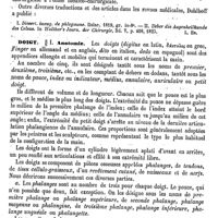 0119 - Page 115 - Dogmatisme [Amédée Dechambre] / Dohlhoff (Georg-Eduard) [L. Hahn] (bibliographie) / Doigt / Anatomie [Polaillon]