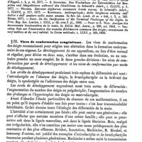 0131 - Page 127 - Doigt. Physiologie [Polaillon] (bibliographie) / Vices de conformation congénitaux [Polaillon]