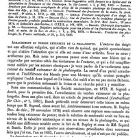 0167 - Page 163 - Doigt. Pathologie [Polaillon] (bibliographie)
