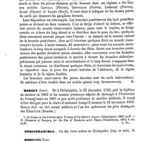 0412 - Page 408 - Dorsales (Artères et Veines) [Amédée Dechambre] / Dorsales (Paires) [Amédée Dechambre] / Dorsey (John) [L. Hahn] (bibliographie) / Dorsibranches [Amédée Dechambre] / Dorsten (Les) [L. Hahn]