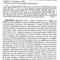 0413 - Page 409 - Dorsten (Les) [L. Hahn] (bibliographie) / Dorsténie [H. Baillon]