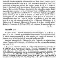0466 - Page 462 - Douche [A. Tartivel] / Doudhaim [G. Planchon] / Dougall (Joseph) [L. Hahn] / Douglas (Les) [L. Hahn] (bibliographie)