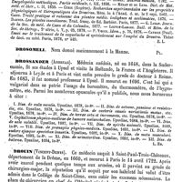 0599 - Page 595 - Droséra. Thérapeutique [Ernest Labbée] (bibliographie) / Drosomeli [G. Planchon] / Drossander (Andreas) [L. Hahn] / Drouin (Vincent-Denys) [A. Chéreau] / Drowne (Solomon) [L. Hahn]