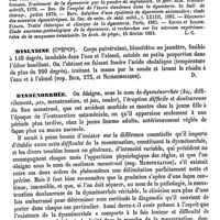 0104 - Page 100 - Dysenterie [Léon Colin] (bibliographie) / Dyslysine [Amédée Dechambre] / Dysménorrhée [André Petit]