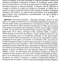 0415 - Page 411 - Addenda. Depaul (Jean-Marie) [L. Hahn] (bibliographie) / De Sanctis (Tito-Livio) [L. Hahn] / Deville (Jean-Charles-Amédée) [L. Hahn]