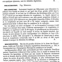0422 - Page 418 - Addenda / Digallique (Acide) [Amédée Dechambre] / Digitation [Amédée Dechambre] / Dilacération. Voy. Déchirure / Dilatomètre [Amédée Dechambre] / Discomycètes [Ed. Lefèvre]