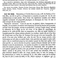 0573 - Page 569 - Eau. Hygiène [Jules Arnould] (bibliographie) / Eau de mer [A. Rotureau]