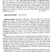0021 - Page 17 - Ebn-Djezla [L. Leclerc] / Ebn-El-Reithar. Voy. Beithar / Ebn-El-Kadhi (Bedr-Eddin-el-Balbeki) [L. Leclerc]