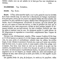 0064 - Page 60 - Élaïdique (Acide) [C. Lutz] / Élaimètre. Voy. Oléomètre / Elais. Voy. Elaeis / Élan [E. Oustalet]