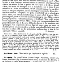 0066 - Page 62 - Élan [E. Oustalet] (bibliographie) / Élandei-Vayr [G. Planchon] / Élanion [E. Oustalet]