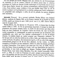 0564 - Page 560 - Ellagique (Acide) ou Bezoardique (Acide) [C. Lutz] / Ellain (Nicolas) [A. Chéreau]