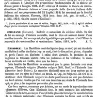 0042 - Page 38 - Émeu [E. Oustalet] (bibliographie) / Émides. Voy. Émydes / Emiliani (Luigi) [L. Hahn] / Emiliano (Giovanni) [Amédée Dechambre] / Émissole [H.-E. Sauvage]