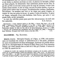 0120 - Page 116 - Émyde [H.-E. Sauvage] (bibliographie) / Émysaure [H.-E. Sauvage] / Enanthème. Voy. Exanthème / Enaux (Joseph) [L. Hahn] / Enblic. Voy. Emblic / Encacia (Ecorce d') [Ed. Lefèvre]