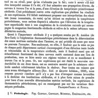 0364 - Page 360 - Encéphale. Physiologie. État de la circulation cérébrale dans les divers états de sommeil et pendant l'activité intellectuelle [François-Franck, Pitres] / Pathologie. Voy. Cerveau, Cervelet, Méninges, Encéphalite / Encéphalite [X. Arnozan]