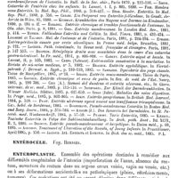 0613 - Page 609 - Entérite [Laure] / Entérocèle. Voy. Hernies / Entéroplastie [L.-H. Petit] / Entéroproctie [L.-H. Petit] / Entérorrhaphie [L.-H. Petit]
