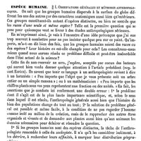 0048 - Page 44 - Espèce [A. de Quatrefages] (bibliographie) / Espèce humaine [A. de Quatrefages]