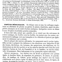 0092 - Page 88 - Espèce humaine [A. de Quatrefages] (bibliographie) / Espèces médicinales [L. Hahn]