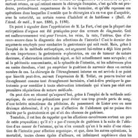 0051 - Page 47 - Gastrotomie. Définition. Historique [L.-H. Petit] (bibliographie)