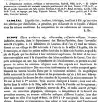 0192 - Page 188 - Gazola (Giuseppe) [L. Hahn] (bibliographie) / Gazolène [L. Hahn] / Gazost (Eaux minérales de) [A. Rotureau]