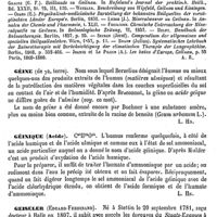 0212 - Page 208 - Geilnau (Eau minérale de) [A. Rotureau] (bibliographie) / Géine [L. Hahn] / Géinique (Acide) [L. Hahn] / Geiseler (Eduard-Ferdinand) [L. Hahn]