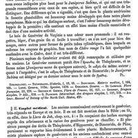 0504 - Page 500 - Genévrier. Botanique [G. Planchon] (bibliographie) / Emploi médical [Ernest Labbée]