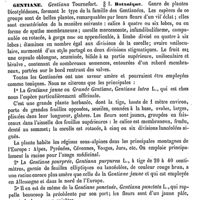 0712 - Page 708 - Genssane (De) [L. Hahn] (bibliographie) / Gentiane / Botanique [G. Planchon]