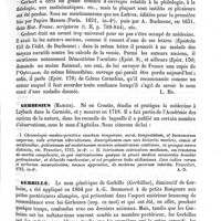 0531 - Page 527 - Gerbert d'Aurillac [L. Hahn] / Gerbesius (Marcus) [A. Dureau] (bibliographie) / Gerbille [E. Oustalet]