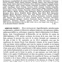 0628 - Page 624 - Gervais (Les) [L. Hahn] (bibliographie) / Gervais (Saint-) (Eaux minérales de) [A. Rotureau]