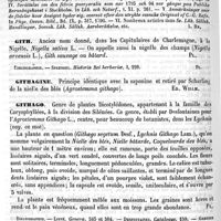 0736 - Page 732 - Gistrén (Jonas-Henric) [L. Hahn] (bibliographie) / Gith [G. Planchon] / Githagine [Ed. Willm] / Githago [G. Planchon] / Gittermann (Johann-Wilhelm) [L. Hahn]
