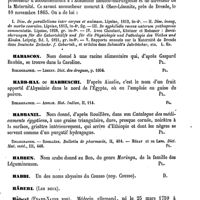 0009 - Page 5 - Haase (Les) [L. Hahn] (bibliographie) / Habascon [G. Planchon] / Habb-Hal ou Habbeschi [G. Planchon] / Habbanil [G. Planchon] / Habben [G. Planchon] / Habbi [Amédée Dechambre] / Häberl (Les deux) [L. Hahn]