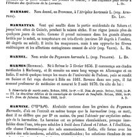 0480 - Page 476 - Harmant (Dominique-Benoit) [L. Hahn] (bibliographie) / Harmaou [Ed. Lefèvre] / Harmattan [L. Hahn] / Harmel [L. Hahn] / Harmes (Heinrich) [A. Dureau] / Harmine [L. Hahn] / Harmon [Ed. Lefèvre] / Harnier (Richard-Maria) [L. Hahn]