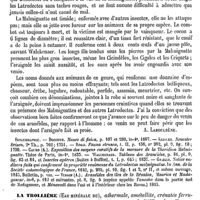 0020 - Page 16 - Latrodectes [A. Laboulbène] (bibliographie) / La Trollière (Eau minérale de) [A. Rotureau]