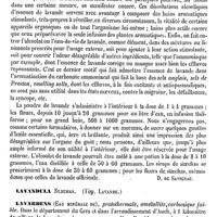 0058 - Page 54 - Lavande. Thérapeutique [J. Delioux de Savignac] / Lavandula Staechas. Voy. Lavande / Lavardens (Eau minérale de) [A. Rotureau]