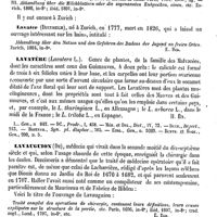 0060 - Page 56 - Lavater (Les) [E. Beaugrand] (bibliographie) / Lavatère [H. Baillon] / Lavauguion (De) [E. Beaugrand] / Lavements / Pharmacologie [T. Gobley]