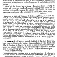 0110 - Page 106 - Lavoirs [E. Beaugrand] (bibliographie) / Lavoisien (Jean-François) [E. Beaugrand] / Lavoisier (Antoine-Laurent) [E. Beaugrand]