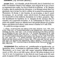 0114 - Page 110 - Layard (Daniel-Peter) [E. Beaugrand] (bibliographie) / Lazarets. Voy. Sanitaires (Mesures) / Leake (John) [E. Beaugrand] / Leamington (Eaux minérales de) [A. Rotureau]