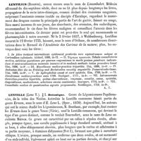 0159 - Page 155 - Lens (Adrien-Jacques de) Fontenois [E. Beaugrand] (bibliographie) / Lentigo. Voy. Éphélides / Lentilius (Rosinus) [A. Chéreau] / Lentille / Botanique [H. Baillon]
