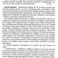 0190 - Page 186 - Lèpre [E. Beaugrand] / Lèpre kabyle [Laveran]