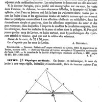 0434 - Page 424 - Levico (Eaux minérales de) [A. Rotureau] (bibliographie) / Levier / Physique médicale [J. Gavarret]