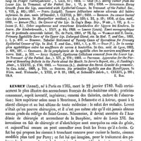 0506 - Page 496 - Lèvres. Pathologie [Bouisson] (bibliographie) [E. Beaugrand] / Levret (André) [A. Chéreau]