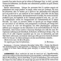 0557 - Page 547 - Liebenstein (Eaux minérales et cure de petit-lait de) [A. Rotureau] (bibliographie) / Liebenzell (Eaux minérales et cure de petit-lait de) [A. Rotureau]