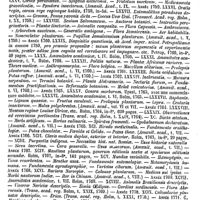 0634 - Page 624 - Linné (Charles) [A. Chéreau] (bibliographie) / Linnée [H. Baillon]